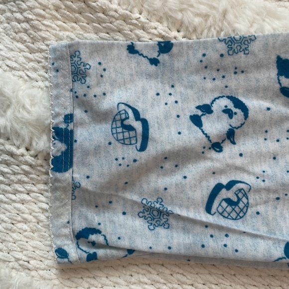 Vintage Penguin nightgown Homebodies by leisure life blue women’s size small S - Picture 7 of 9